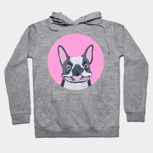 Boston terrier dog hoodies hotsell
